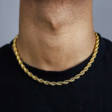 5MM ROPE CHAIN - GOLD