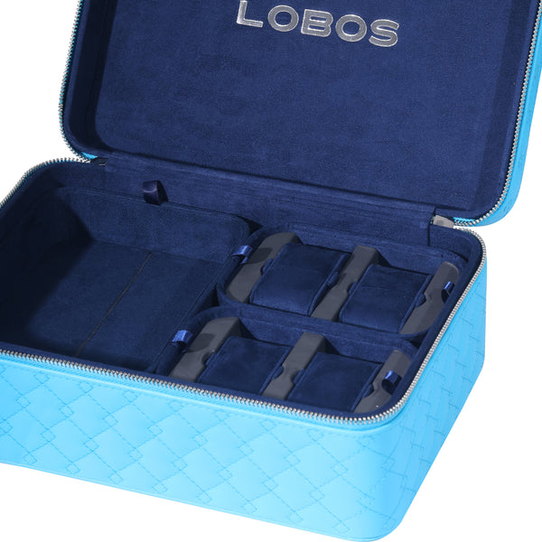 LOBOS JEWELRY CASE - LIGHT & MIDNIGHT BLUE