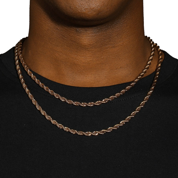 5MM ROPE CHAIN - GOLD