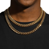 12MM CUBAN LINK CHAIN - GOLD