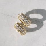 LAYERED DIAMOND RING - GOLD