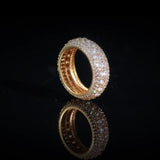 LAYERED DIAMOND RING - GOLD