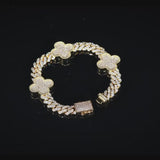 CUBAN CLOVER BRACELET - GOLD