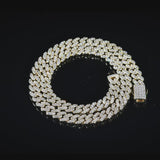 8MM ICED CUBAN CHAIN - GOLD