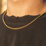 3MM FRANCO CHAIN - GOLD