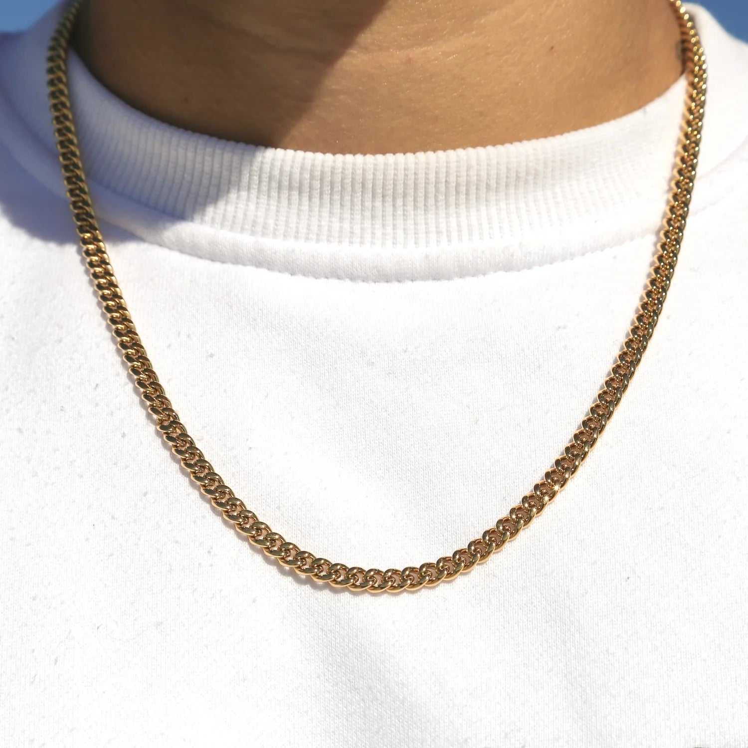 5MM CUBAN CHAIN - GOLD