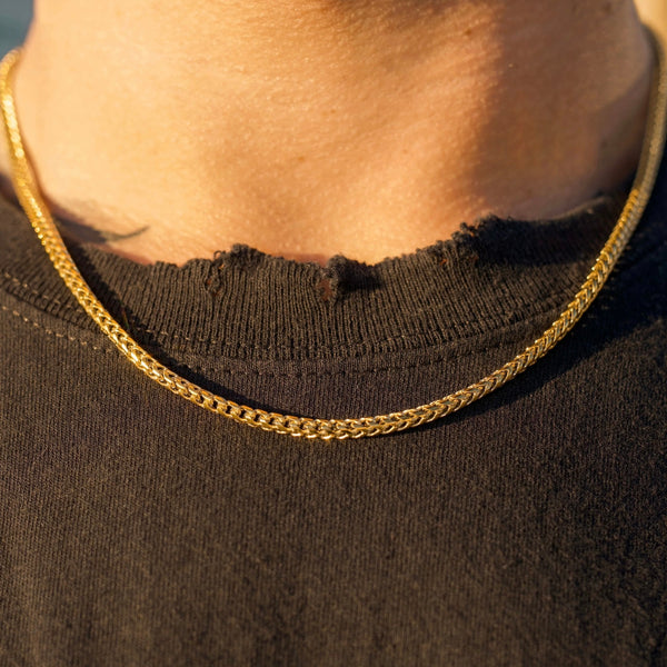 3MM FRANCO CHAIN - GOLD