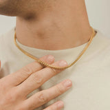 3MM FRANCO CHAIN - GOLD