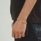 8MM CUBAN LINK BRACELET - GOLD